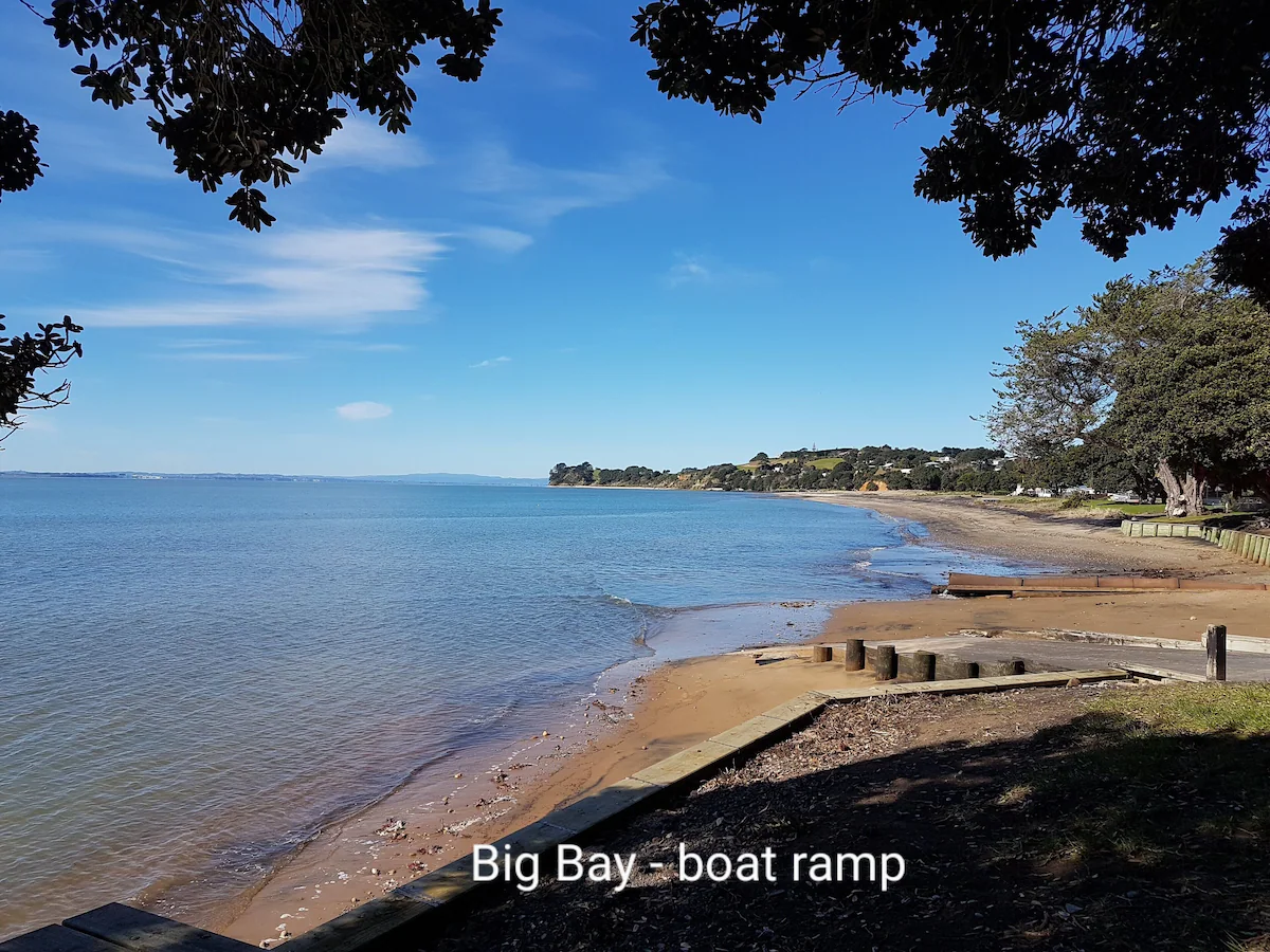 Big Bay looking towards the heads