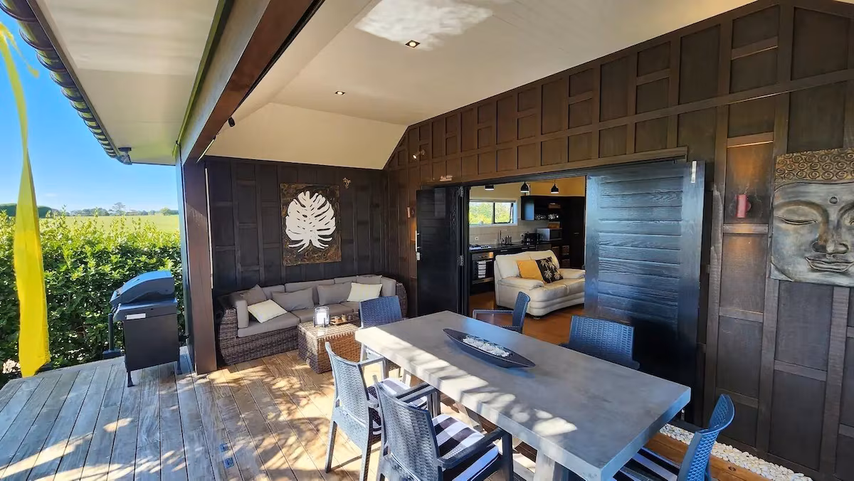 Indoor dining area